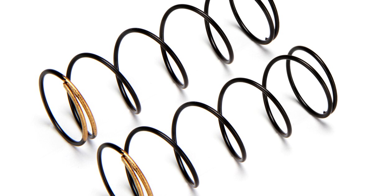 Shock Spring (Gold, 68mm, 79.6gf, 2pcs) - Model HPI109810 - HPI Racing