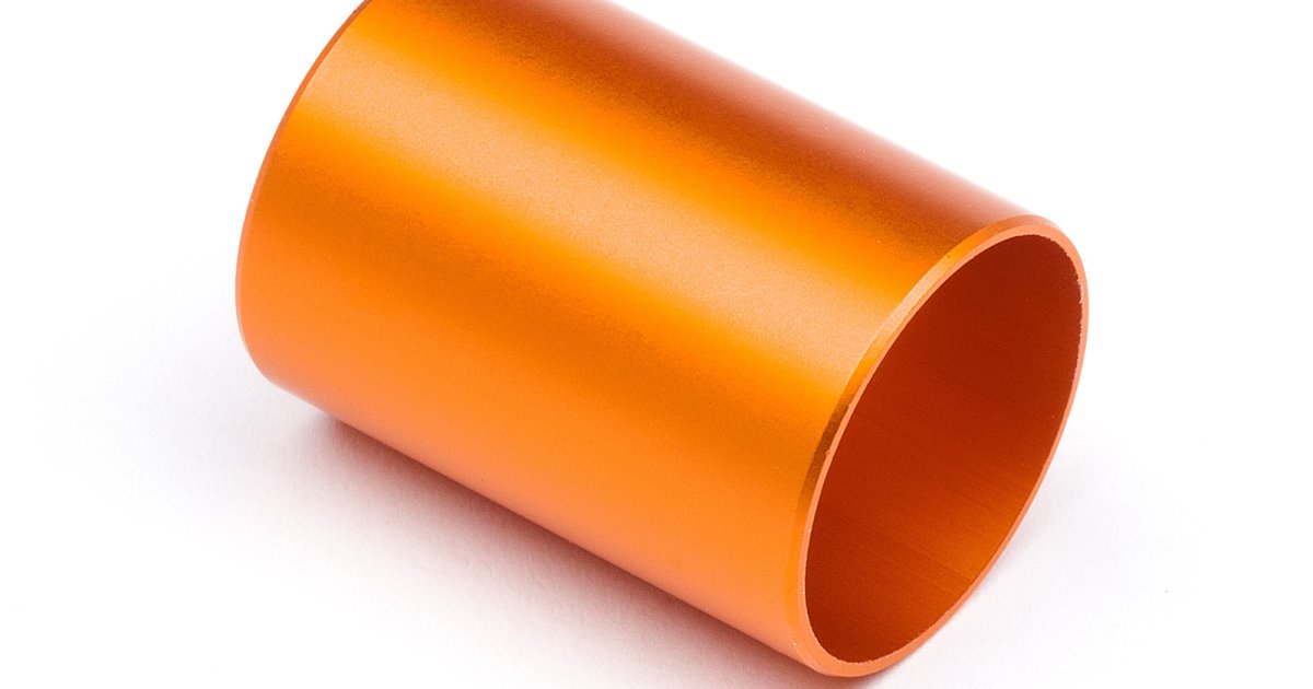 Orange Differential Pipe, 14X20X0.5mm, for the Micro RS4 - Model HPI110146 - HPI Racing
