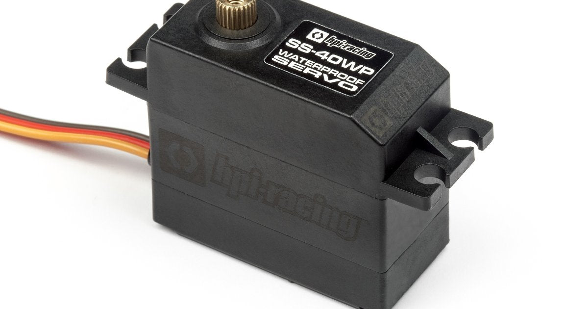 SS-40WP Servo, Waterproof, 6.0V, 10Kg, Metal Geared - Model HPI110650 - HPI Racing