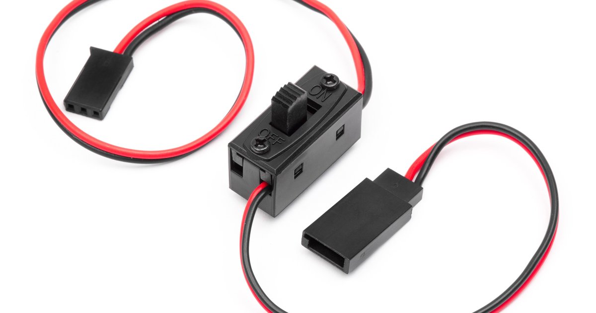 Receiver and Ignition Switch, for the Savage XL - Model HPI110721 - HPI Racing