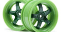 Green Work Meister S1 Wheel, 26mm in width, 3mm Offset (2pcs) - Model HPI111090 - HPI Racing