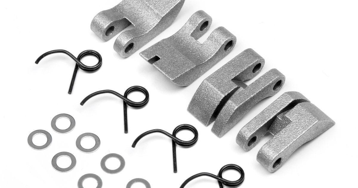 Aluminum Quadra Clutch Shoe and Spring Set, for the Savage XL Octane - Model HPI111350 - HPI Racing