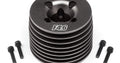 Gunmetal Aluminum Heatsink Head, for the F4.6 V2 Engine - Model HPI111605 - HPI Racing