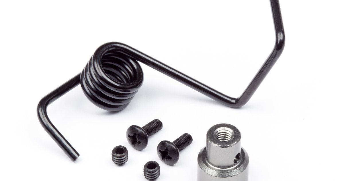 Muffler Mount and Hanger Wire Set, for the Savage XL - Model HPI112654 - HPI Racing