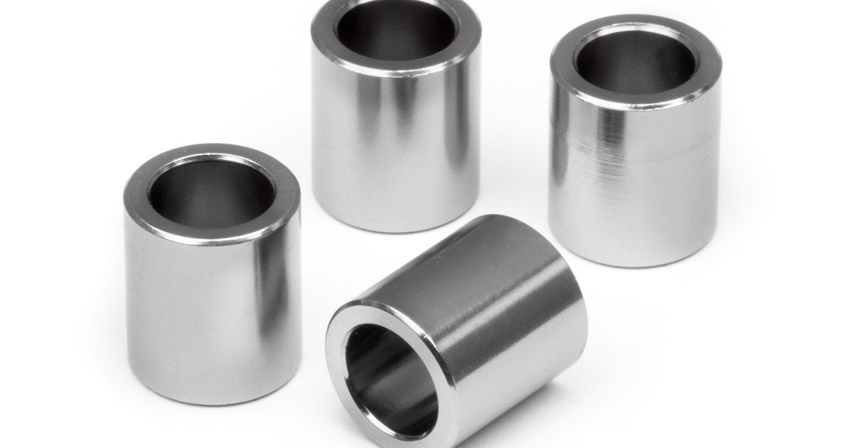 Gunmetal Spacer, 8X12X14mm, for the Savage XL (4pcs) - Model HPI113002 - HPI Racing