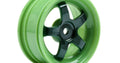Green Work Meister S1 Wheel, 26mm in width, 0mm Offset (2pcs) - Model HPI113095 - HPI Racing