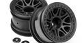 Black Split 8 Truck Wheel, for the Firestorm or Wheely King (2pcs) - Model HPI113337 - HPI Racing
