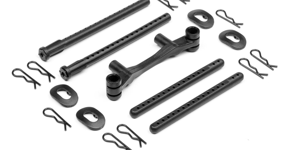 Body Mount Set, for the RS4 Sport 3 - Model HPI113700 - HPI Racing