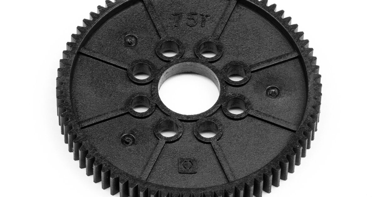 Spur Gear, 75 tooth, for the RS4 Sport 3 - Model HPI113705 - HPI Racing