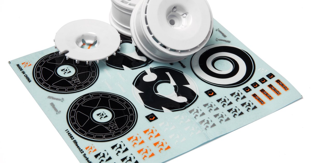 Fifteen52 Turbomac Wheel, White, 26mm, (2pcs) - Model HPI114637 - HPI Racing