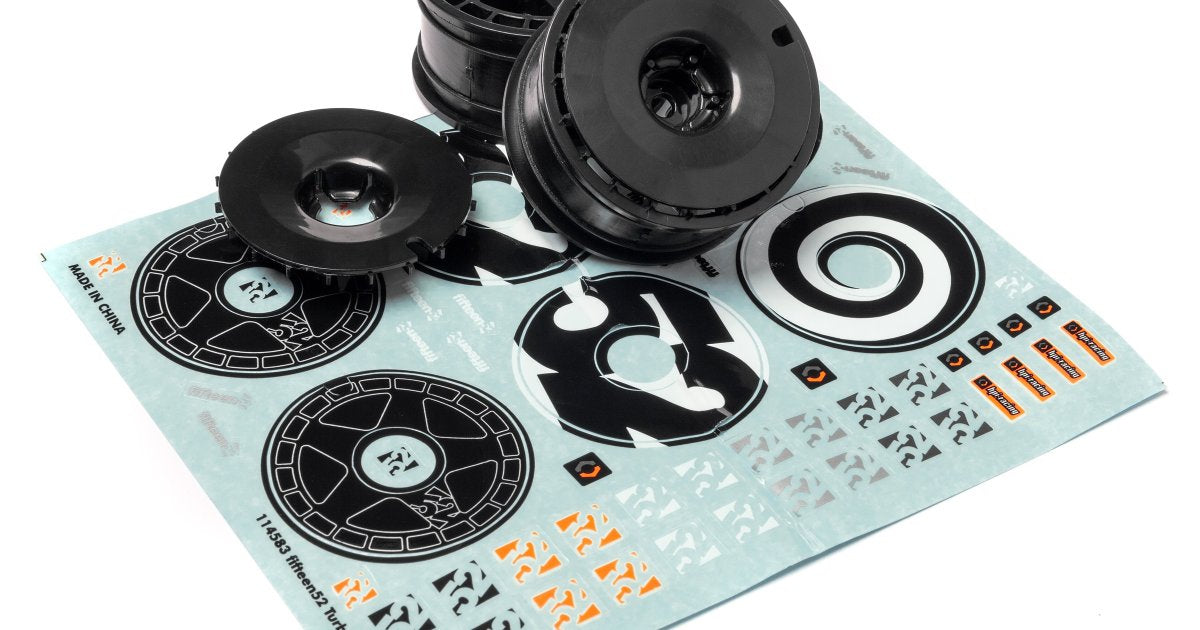 Fifteen52 Turbomac Wheel, Black, 26mm, (2pcs) - Model HPI114638 - HPI Racing