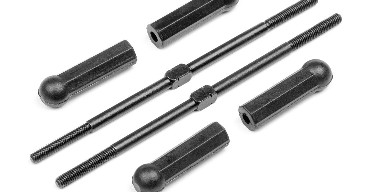 Steering Turnbuckle Set, (2pcs), Jumpshot - Model HPI115300 - HPI Racing