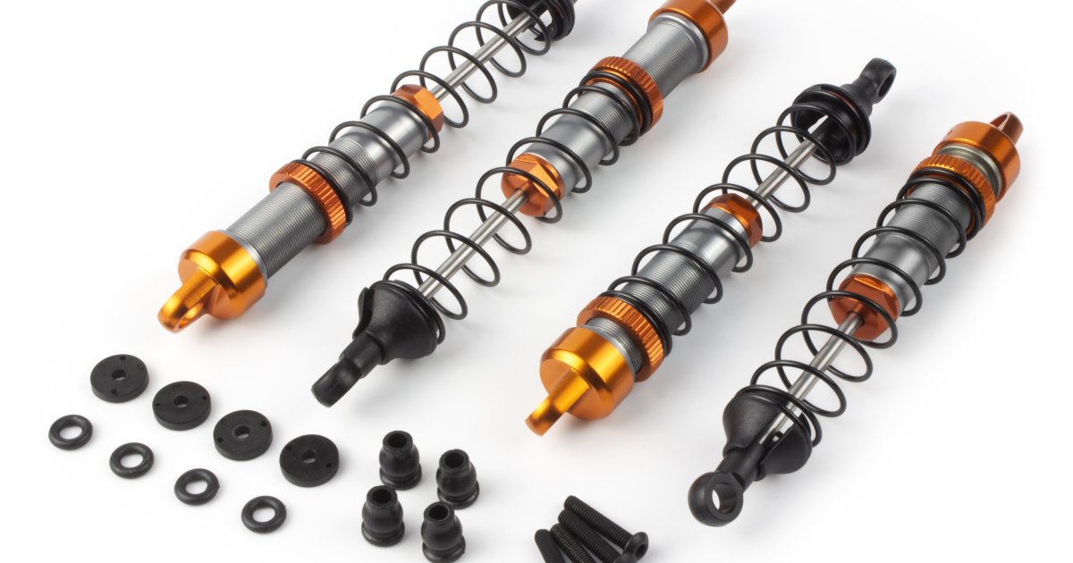 Aluminum Shock Set for Jumpshot - Model HPI115448 - HPI Racing