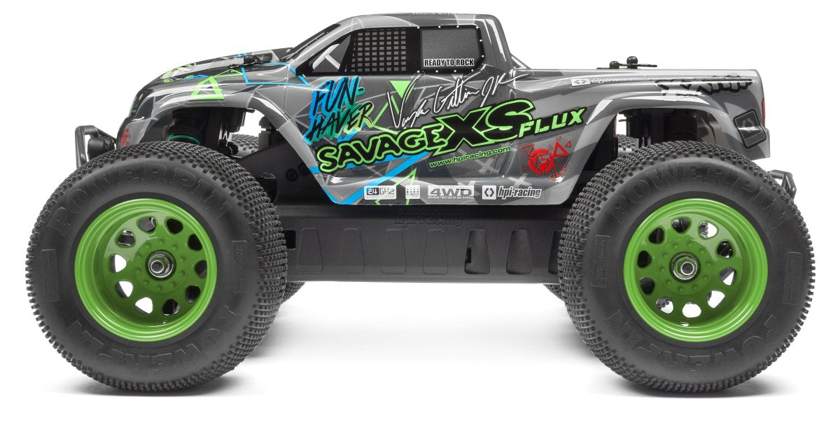 GT-2Xs Painted Body, (Vaughn Gittin Jr), Savage XS Flux - Model HPI115523 - HPI Racing