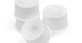 Dish Wheel Set, White, 22X14, (4pcs) Q32 - Model HPI116024 - HPI Racing