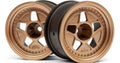 Tarmac R40 Wheel, Bronze, 52X31mm, 15mm Offset, (2pcs) RS4 Sport 3 - Model HPI116536 - HPI Racing