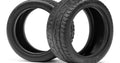 Tire, 69X31mm, w/ Foam Insert, for RS4 Sport 3 Hoonicorn - Model HPI116537 - HPI Racing