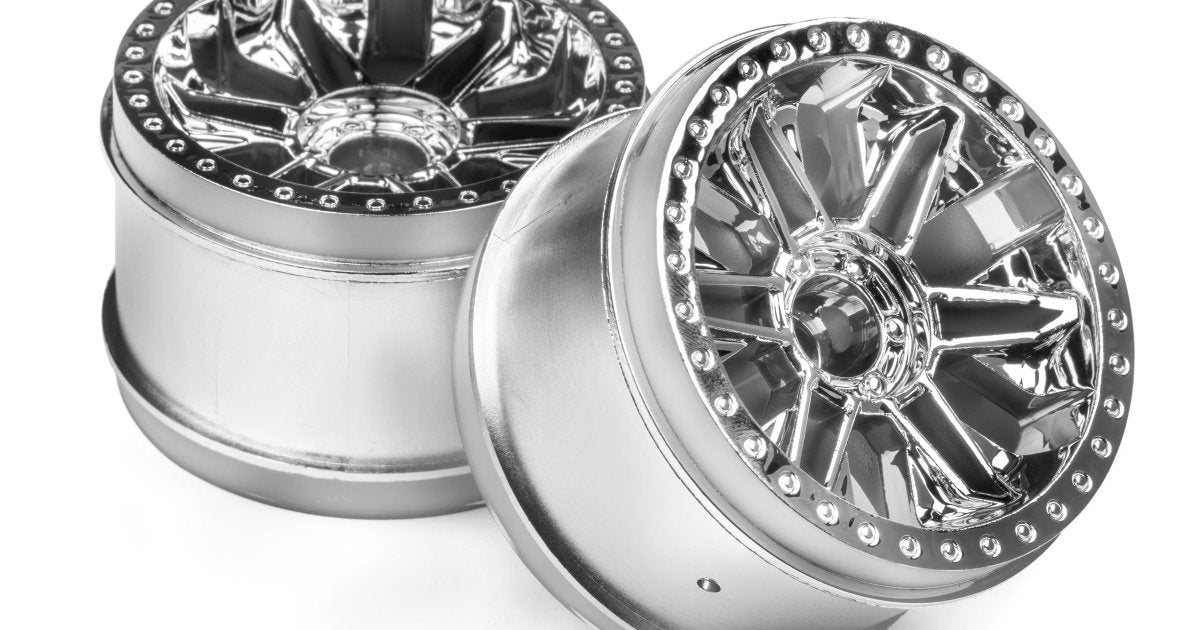 6-Shot Jumpshot ST Wheel, Chrome (2pcs) - Model HPI116736 - HPI Racing