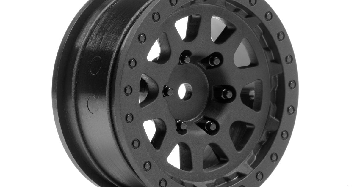 CR-10 Wheel, 1.9mm, Black, (2pcs), Venture Toyota - Model HPI116840 - HPI Racing