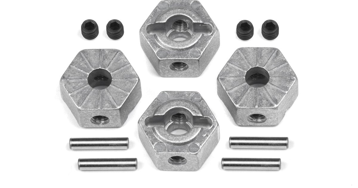 Locking Hex Wheel Hub, 12mm, (4pcs), Venture Toyota - Model HPI116875 - HPI Racing