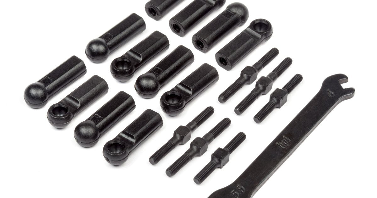 Turnbuckle Set, RS4, Sport 3 - Model HPI117383 - HPI Racing