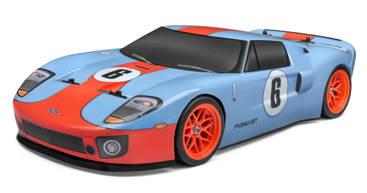 RS4 Sport 3 Flux Ford GT LM Heritage Edition, Brushless, Ready to Run - Model HPI120098 - HPI Racing