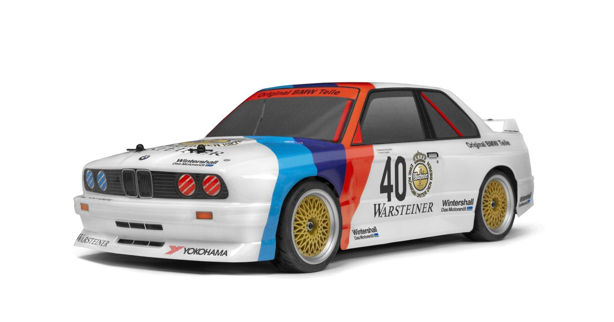 RS4 Sport 3 Warsteiner BMW M3 E30 RTR, 1/10, 4WD, w/2.4GHz Radio System, Battery & Charger - Model HPI120103 - HPI Racing