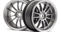 Work XSA 02C Wheel 26mm Light Gunmental (3mm/2pcs) - Model HPI120151 - HPI Racing
