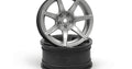 7Twenty Style55 Wheel Gunmetal (6mm/2pcs), for 1/10 Touring Cars - Model HPI120225 - HPI Racing