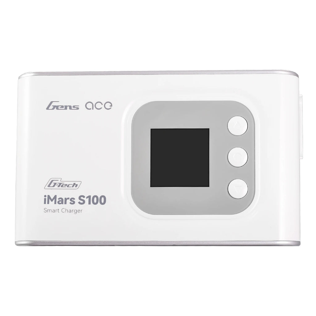 Gens ace iMars S100 Smart Charger | AC 100W | 10A | 2-6S | White