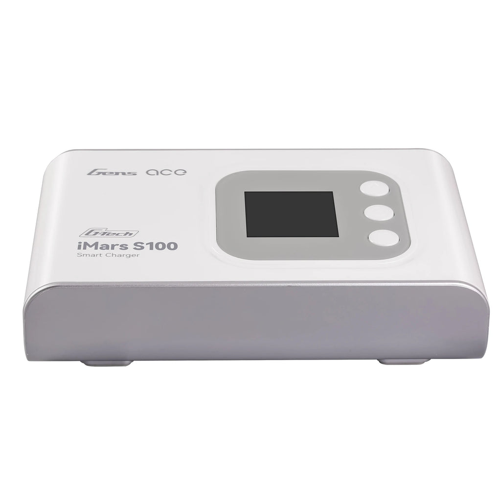 Gens ace iMars S100 Smart Charger | AC 100W | 10A | 2-6S | White