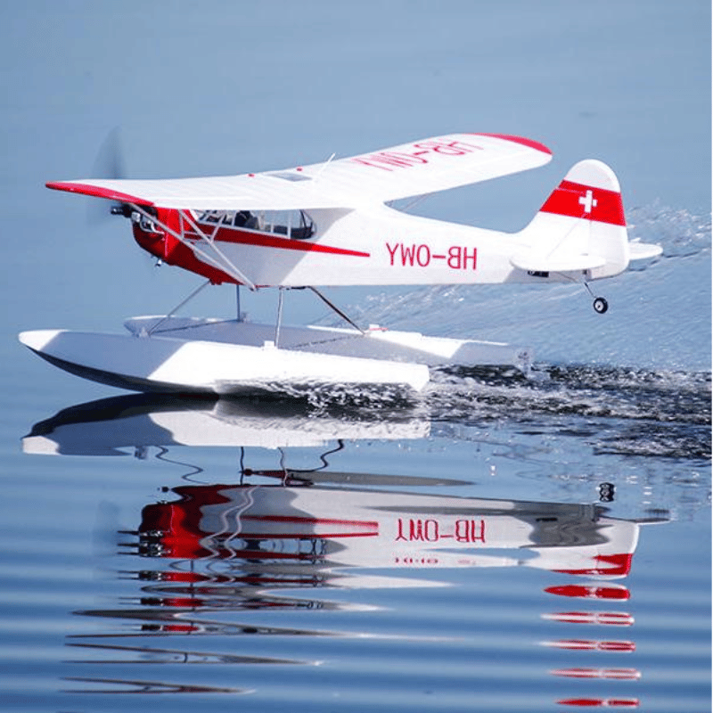 FMS 1400mm (55.1") J-3 Cub V4 with Floats & Reflex V2, PNP (Discontinued)