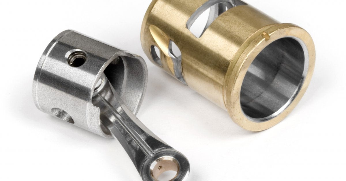 Cylinder, Piston, and Connecting Rod Set, F4.6 - Model HPI1489 - HPI Racing