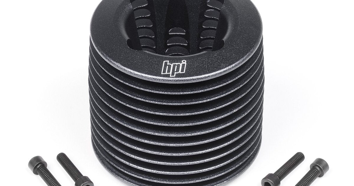 Aluminum Heatsink Head, 56x50mm, F4.6, Nitro Star - Model HPI1490 - HPI Racing