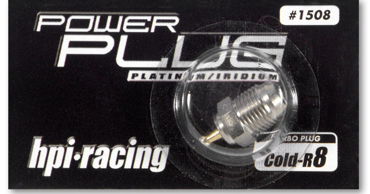 Glow Plug Cold, R8, for Turbo Head Engines - Model HPI1508 - HPI Racing