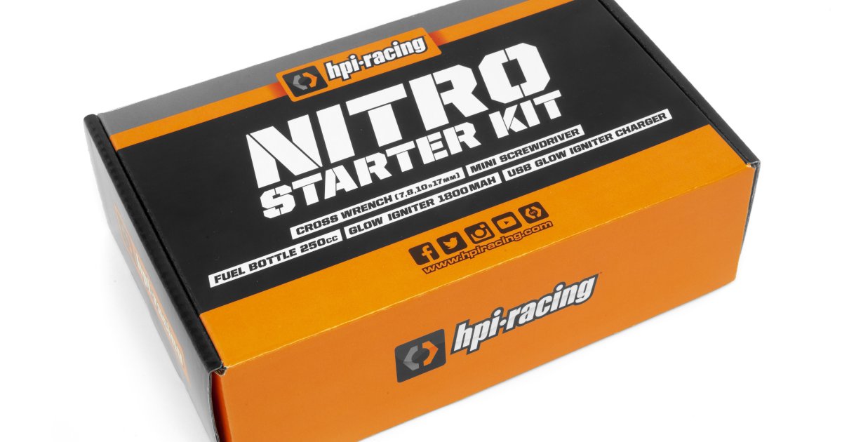 Nitro Starter Pack (USB) for all HPI Nitro Cars - Model HPI160077 - HPI Racing
