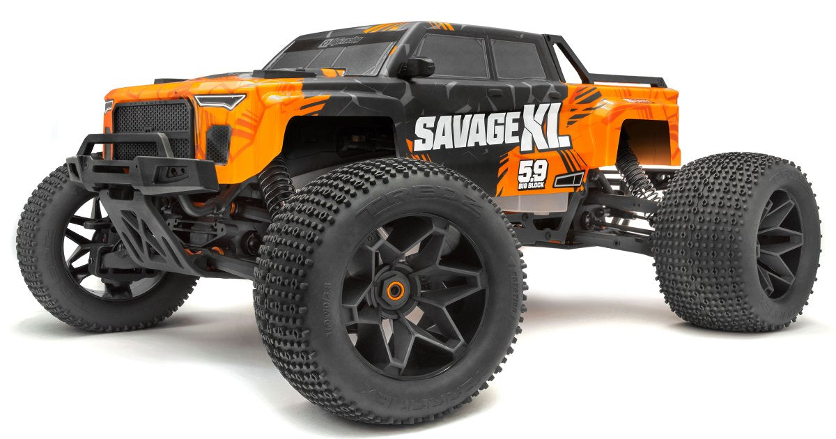 Savage XL 5.9 GTXL-6 Nitro Powered Monster Truck RTR,  1/8 scale, 4WD, 2.4GHz Radio System - Model HPI160102 - HPI Racing