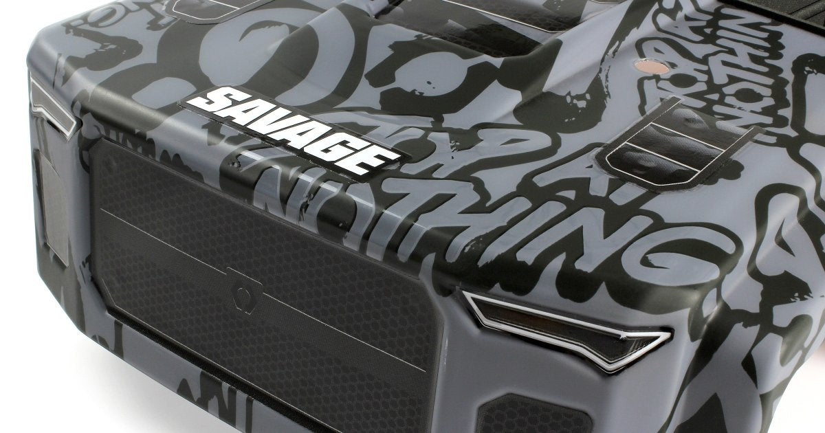 GT-6 Sportcab Painted Truck Body (Grey/Orange) - Model HPI160104 - HPI Racing