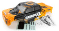 GTXL-6 Kingcab Painted Truck Body (Orange/Black) - Model HPI160107 - HPI Racing
