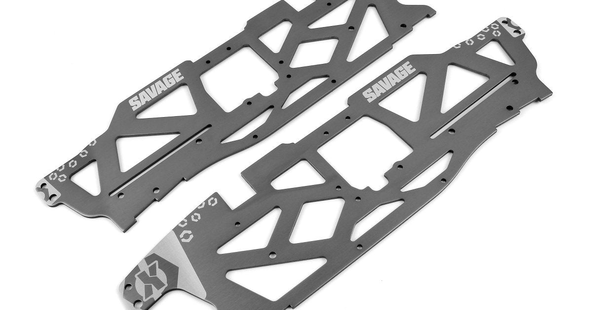 TVP Chassis Set (Savage X Flux V2/Gunmetal) - Model HPI160110 - HPI Racing