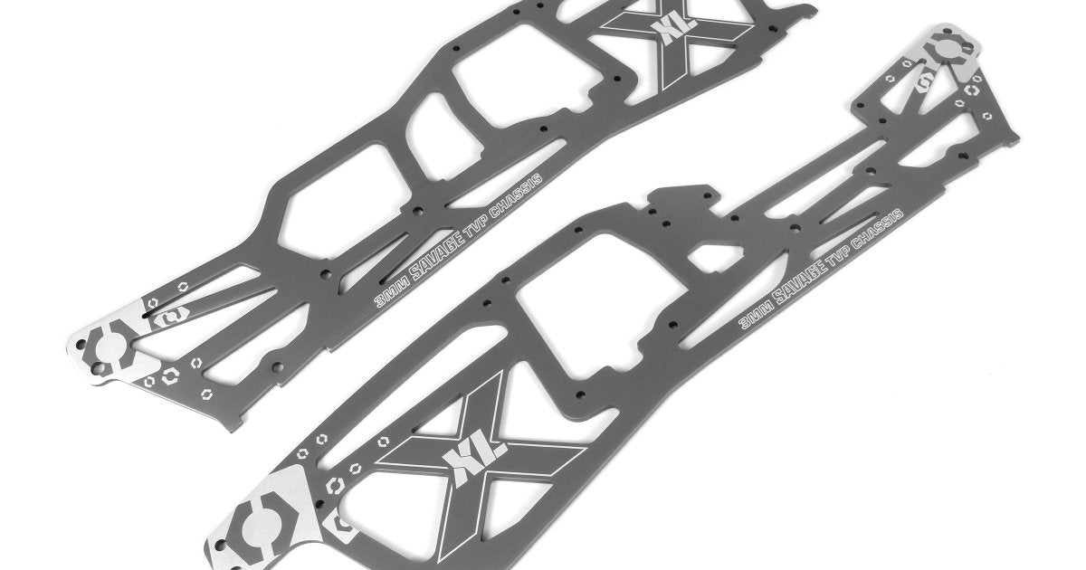TVP Chassis Set (Savage XL 5.9/Gunmetal) - Model HPI160112 - HPI Racing