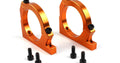 Motor Mount Set (Orange) - fits Savage X Flux V2 - Model HPI160116 - HPI Racing