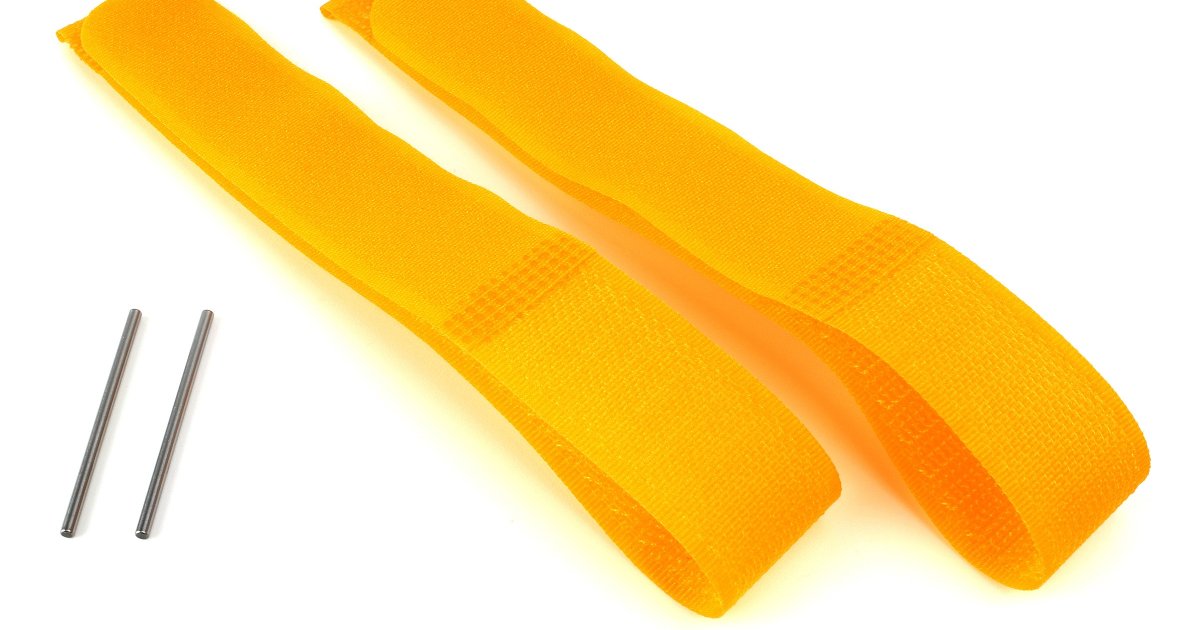 Battery Strap Set - fits Savage X Flux V2 - Model HPI160126 - HPI Racing