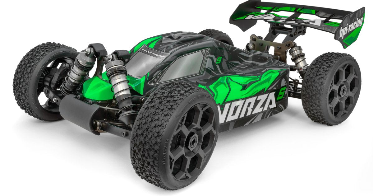 Vorza S Flux Buggy, 1/8 Scale 4WD RTR Brushless w/2.4GHz Radio System, Green - Model HPI160179 - HPI Racing