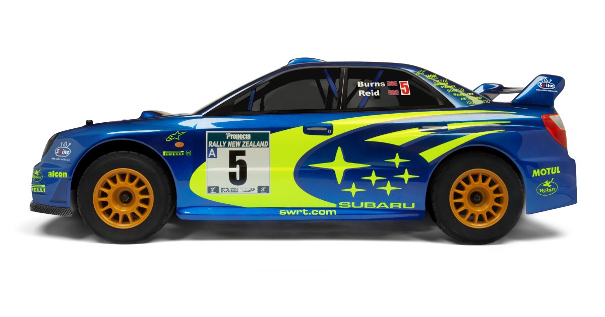 WR8 2001 WRC Subaru Impreza Clear Body (300mm) - Model HPI160216 - HPI Racing