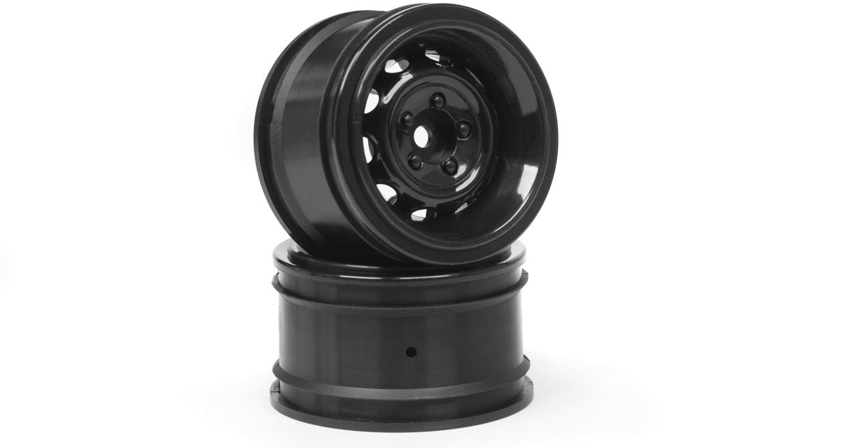 Vintage Wheel, Type CC, 31mm, 6mm Offset, Black - Model HPI160227 - HPI Racing
