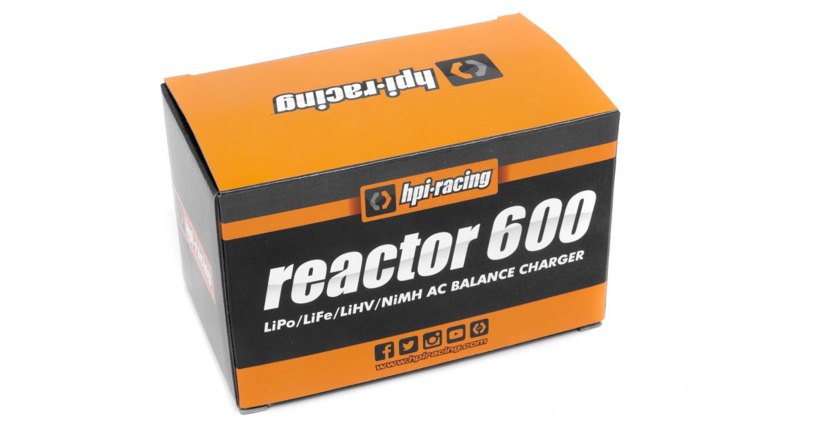 Reactor 600 AC Charger - Model HPI160236 - HPI Racing