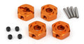 Aluminum Hex Hub Set Lock Type (12mm Jumpshot) - Model HPI160240 - HPI Racing