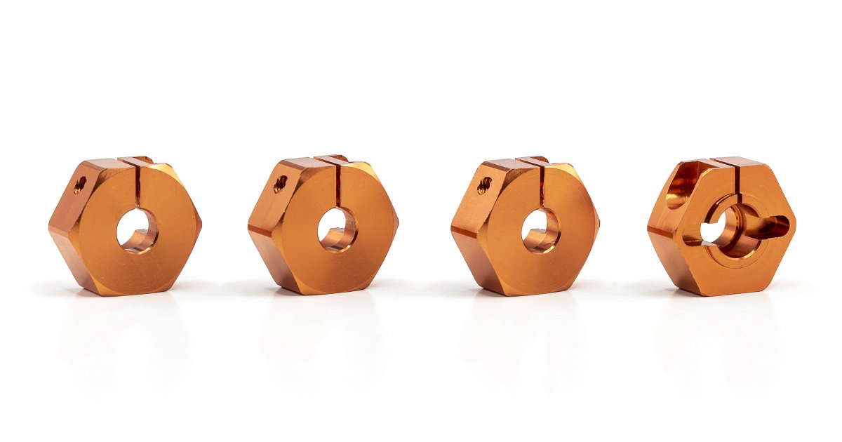 Aluminium Hex Hub Set Clamp Type (12mm Sport 3) - Model HPI160241 - HPI Racing