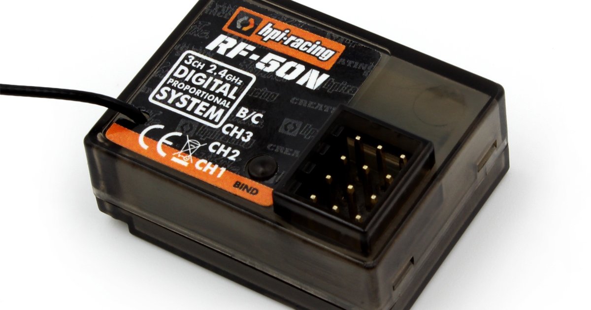 HPI RF-50N Receiver - Model HPI160305 - HPI Racing